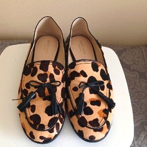 Cole Haan Brown and Black Loafers Flats